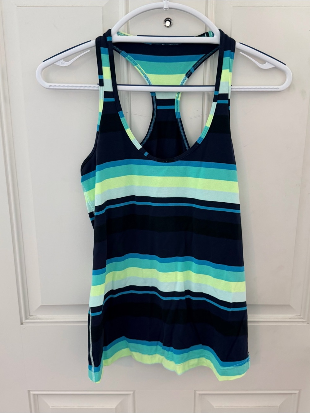 Lululemon Cool Racerback Tank 6 | Assorted Stripe Surge